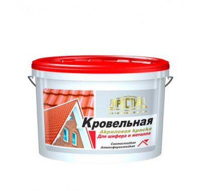 Краска кровельная Престиж акриловая черная 2.4 кг Краска кровельная Престиж акриловая черная 2.4 кг