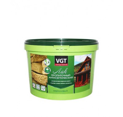 Лак антисептик акриловый VGT сосна 9 кг
