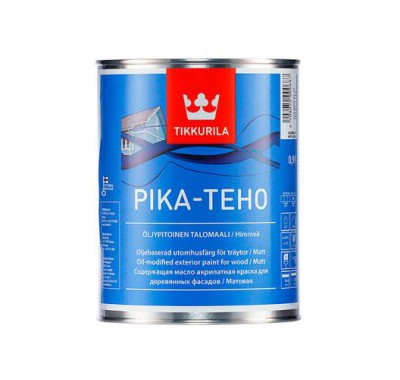 Краска в/д фасадная Tikkurila Pika-Teho основа С матовая 0.9 л