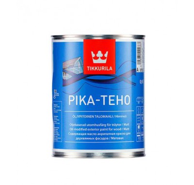 Краска в/д фасадная Tikkurila Pika-Teho основа А матовая 0.9 л Краска в/д фасадная Tikkurila Pika-Teho основа А матовая 0.9 л