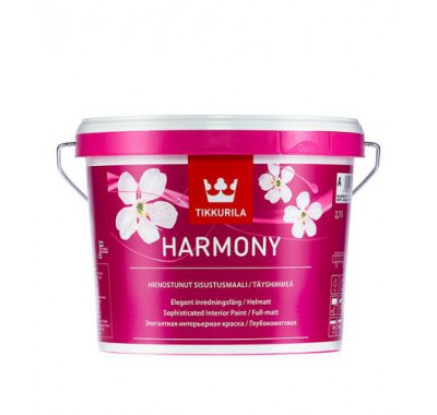 Краска в/д Tikkurila Harmony основа A совершенно матовая 2.7 л