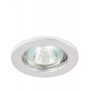 Светильник встраиваемый круглый хром 1х50W MR16 12В IP20 WL-218