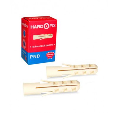 Дюбель Hard Fix 8x40 нейлон (100 шт) Дюбель Hard Fix 8x40 нейлон (100 шт)